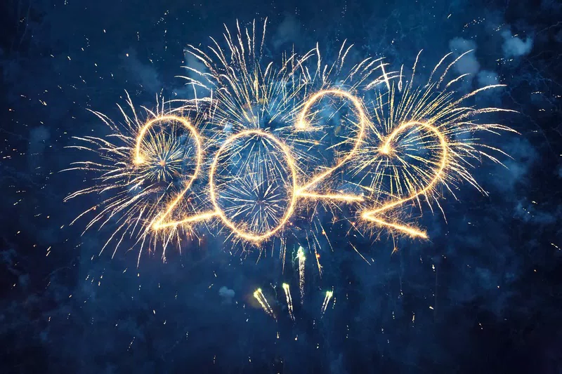 Šťastný nový rok 2022